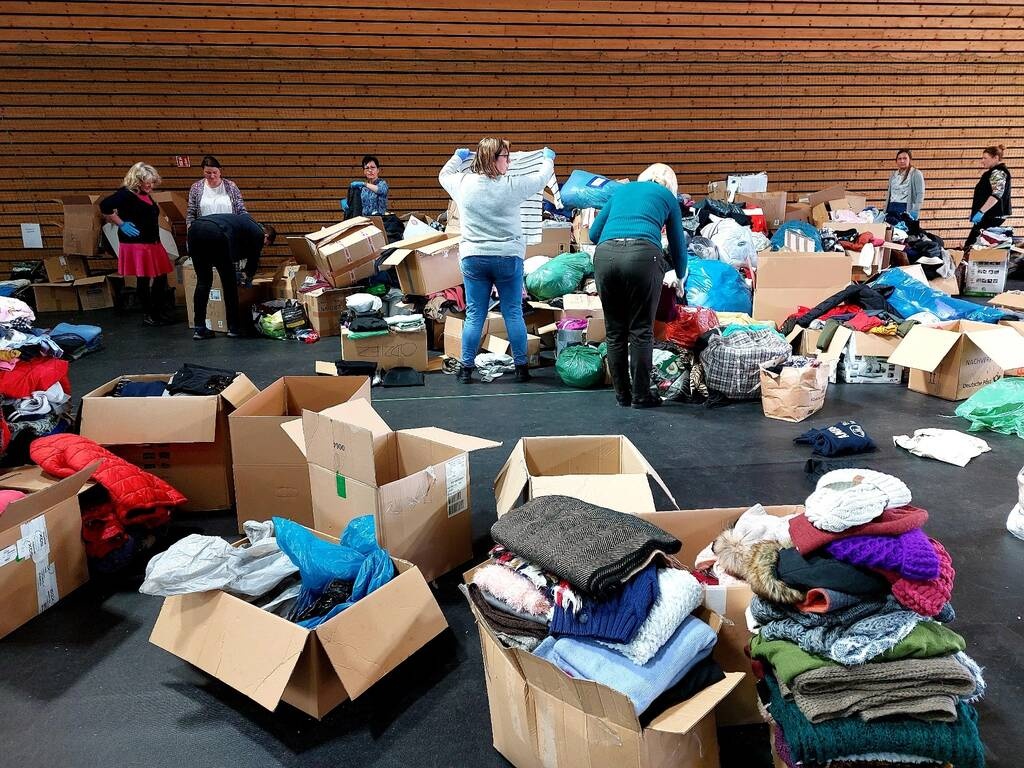 Dzień dobry Katowice. Ubrania zebrane dla uchodźców się nie zmarnują