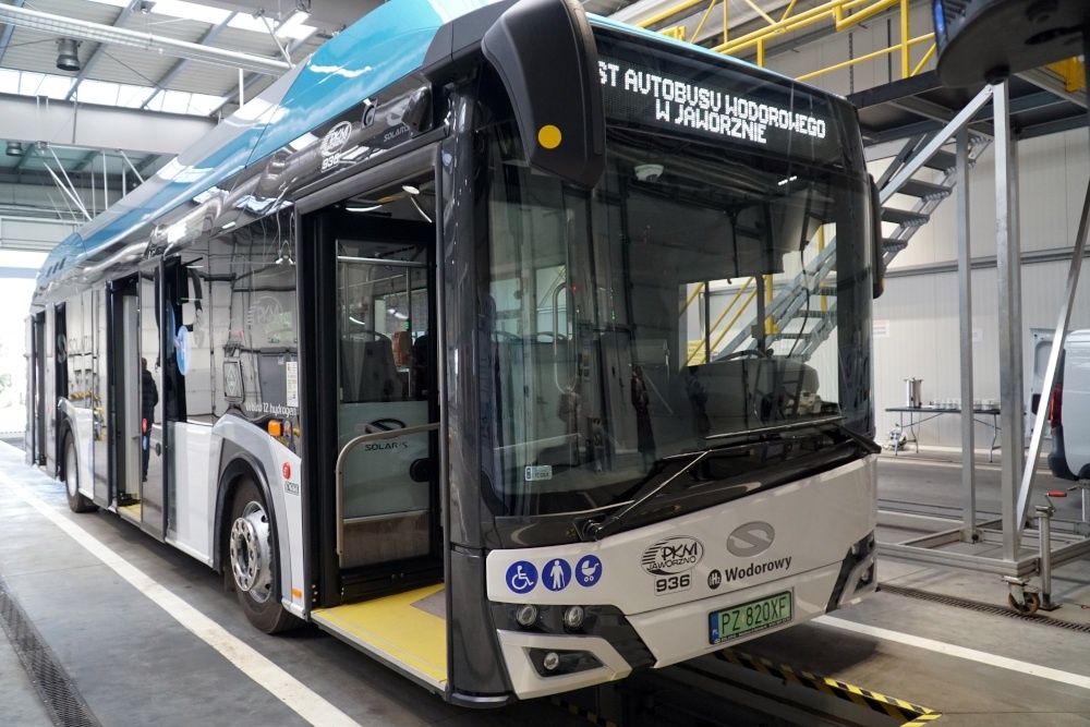 Jaworzno ma autobus na wodór. Na razie na krótki czas