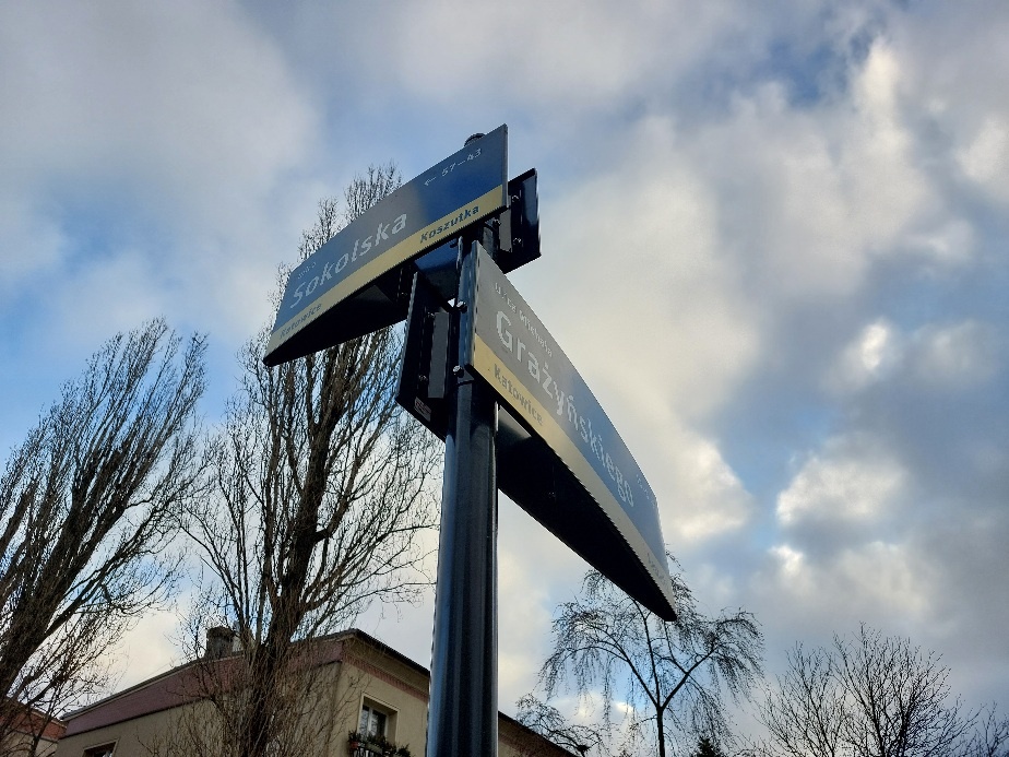 Dzień dobry Katowice. Trwa wymiana tabliczek na ulicach