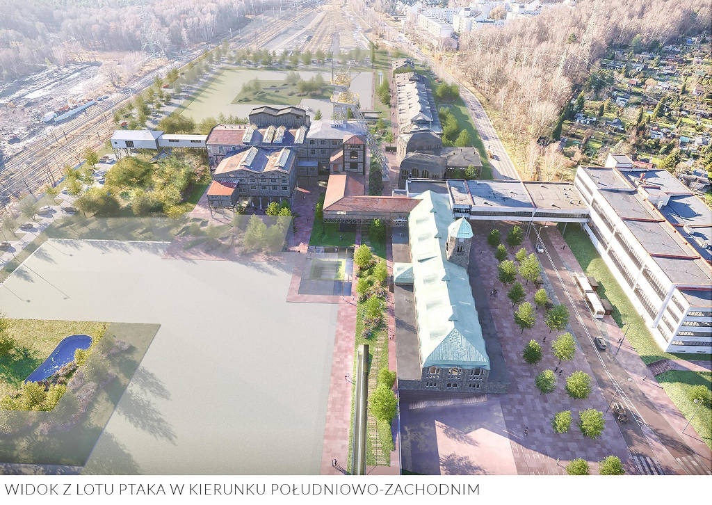 Katowice rozstrzygnęły konkurs na koncepcję dzielnicy nowych technologii. Ma ona powstać na terenie po KWK Wieczorek w Nikiszowcu