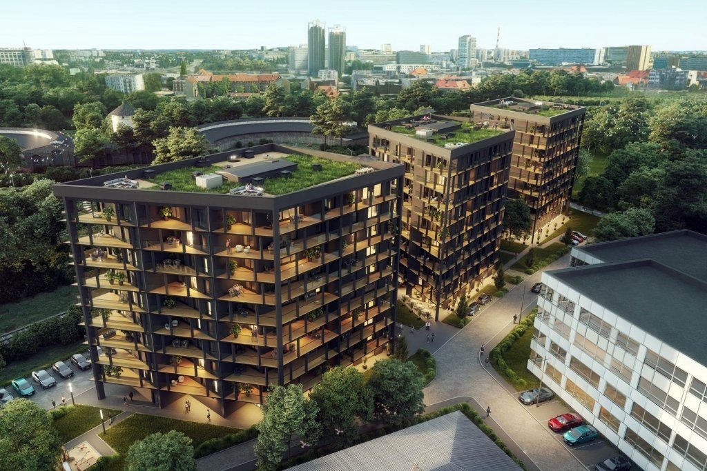 Nowe mieszkania przy ulicy, która ma złą sławę. Tak ma wyglądać Vidok [WIZUALIZACJE]