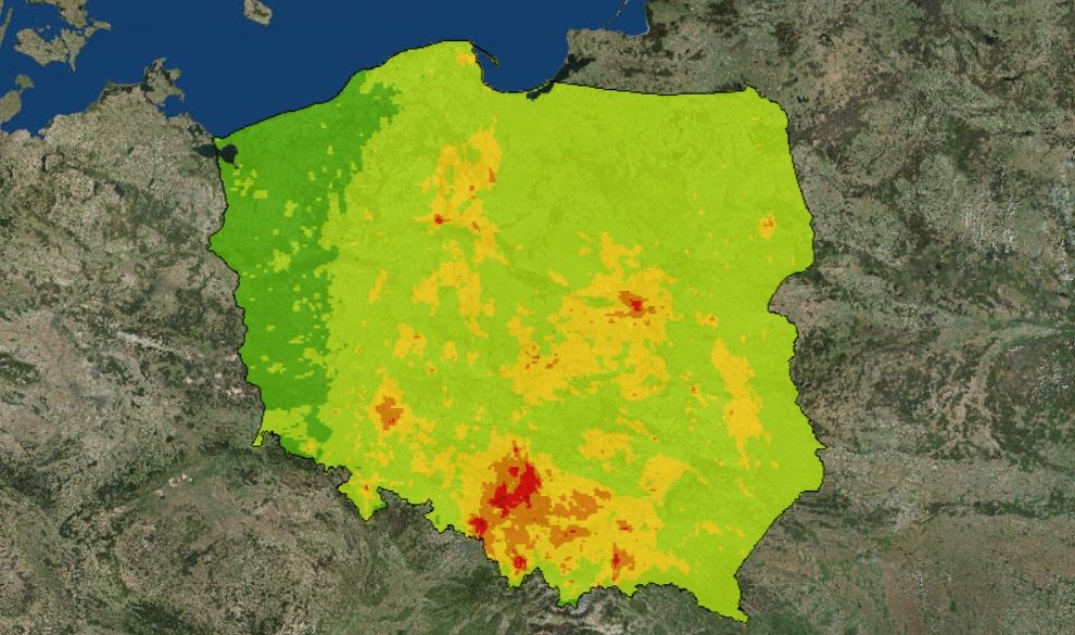 Województwo śląskie na 