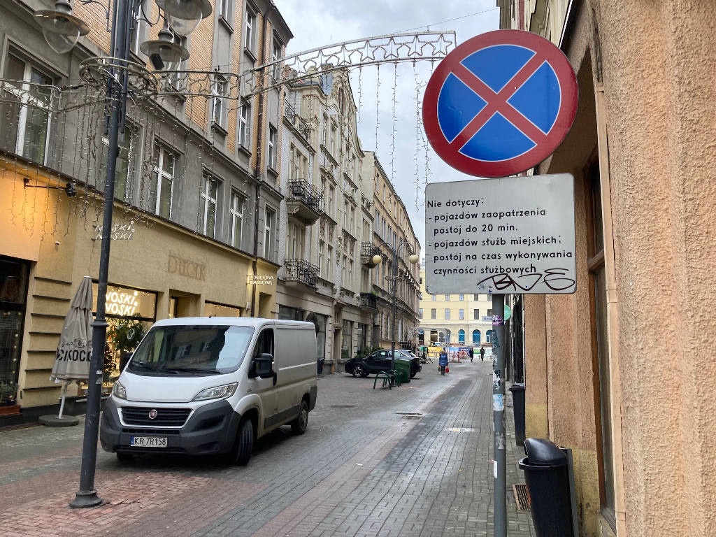 Na ul. Dyrekcyjnej parkuje kto i kiedy chce. Kolejna ulica jest zastawiona samochodami