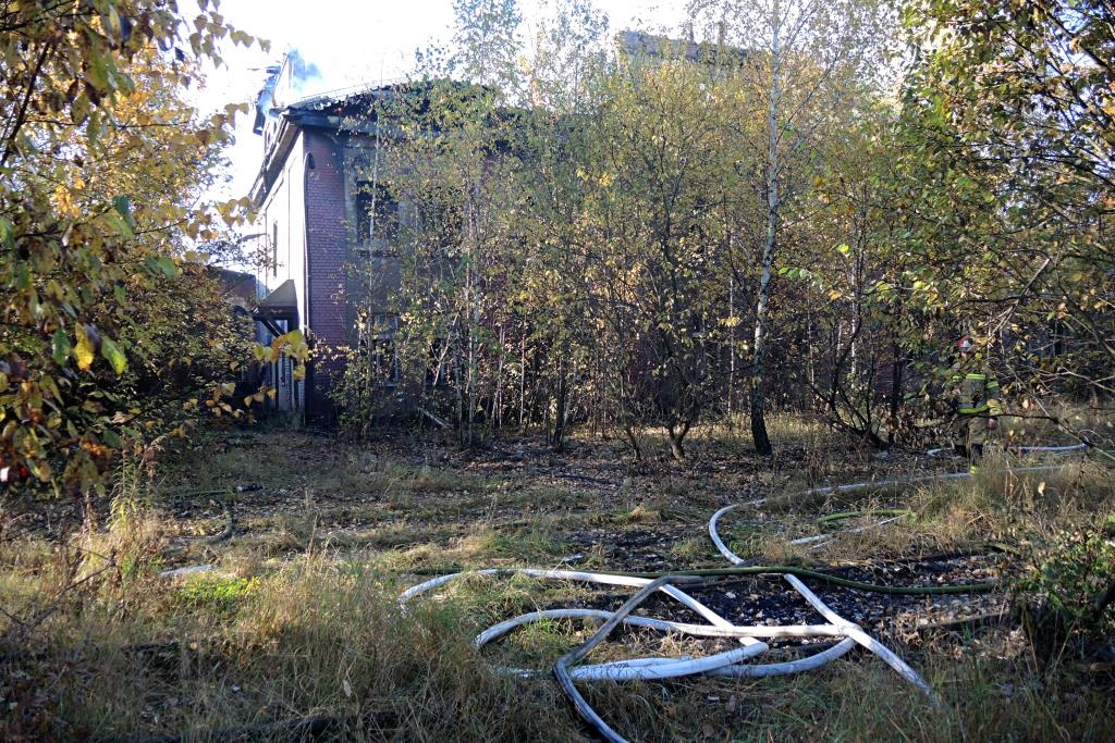 Dzień dobry Katowice. Trwa ustalanie przyczyn pożaru lokomotywowni