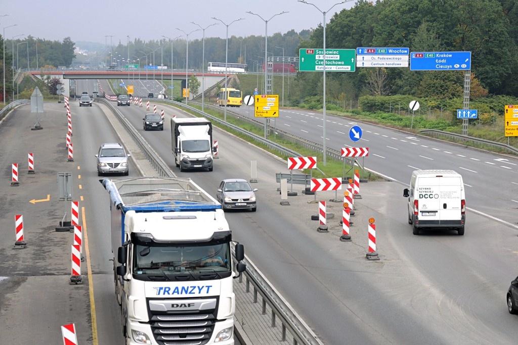 Dzień dobry Katowice. Od dzisiaj utrudnienia na DK86