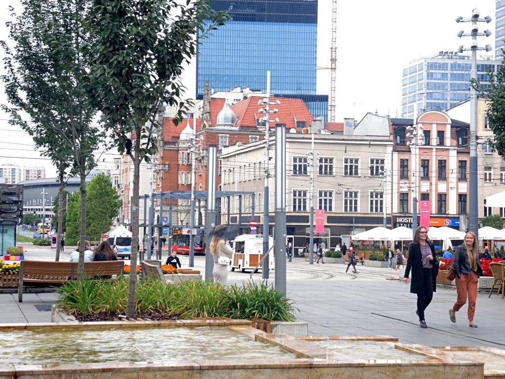 Dzień dobry Katowice. Powstaje nowy plac w centrum miasta