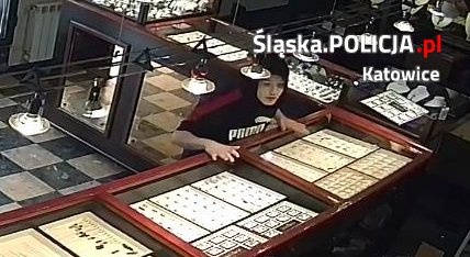Kradzież u jubilera w centrum Katowic