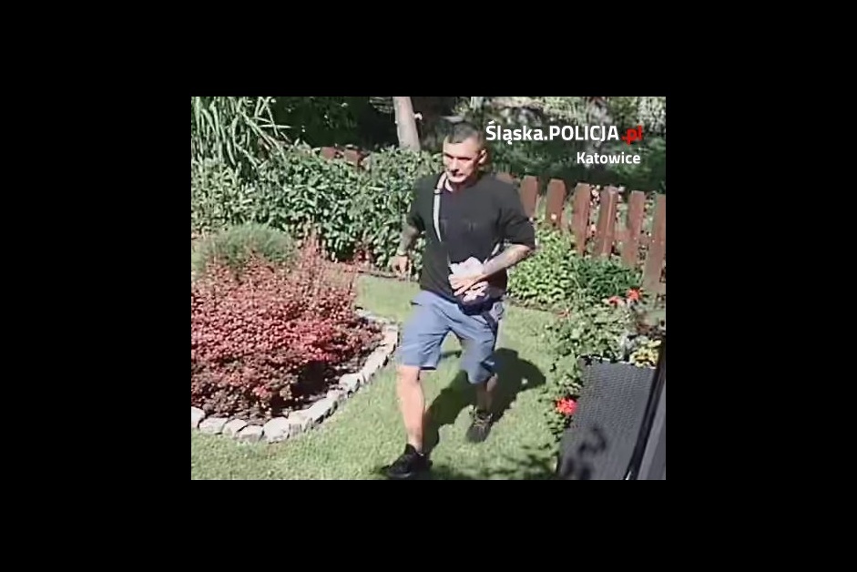 Kradzież na ogródku działkowym. Policja szuka tego mężczyzny