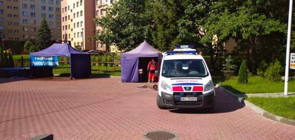 W OSP w Dąbrówce Małej powstał punkt szczepień przeciw COVID-19