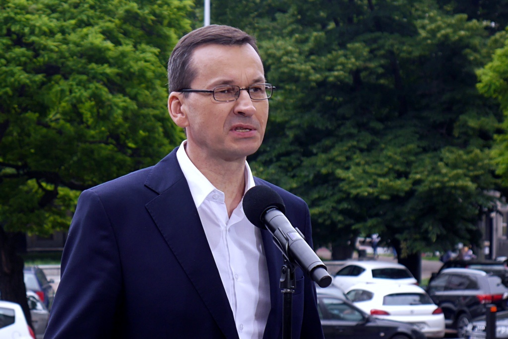 Premier Mateusz Morawiecki przyjedzie dzisiaj do Parku Śląskiego