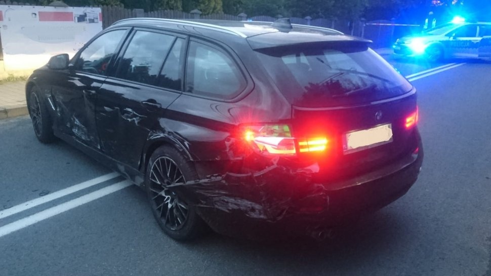 Policjanci podczas patrolu zauważyli kradzione BMW. Pościg zakończył się w Katowicach