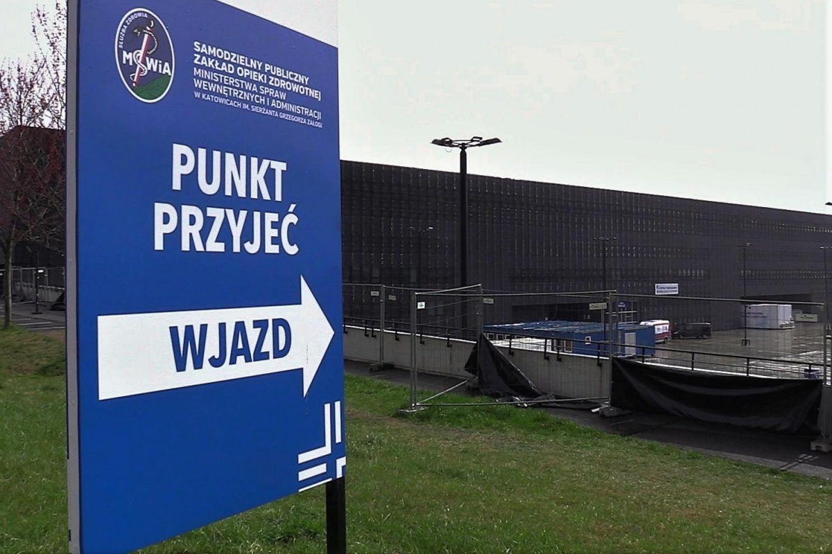Dzień dobry Katowice. Trwa likwidacja szpitala tymczasowego w MCK