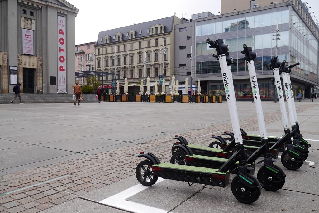 Dzień dobry Katowice. Będą zmiany w zasadach korzystania z elektrycznych hulajnóg