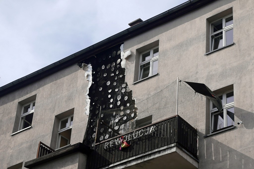 Pożar na ul. Tylnej Mariackiej