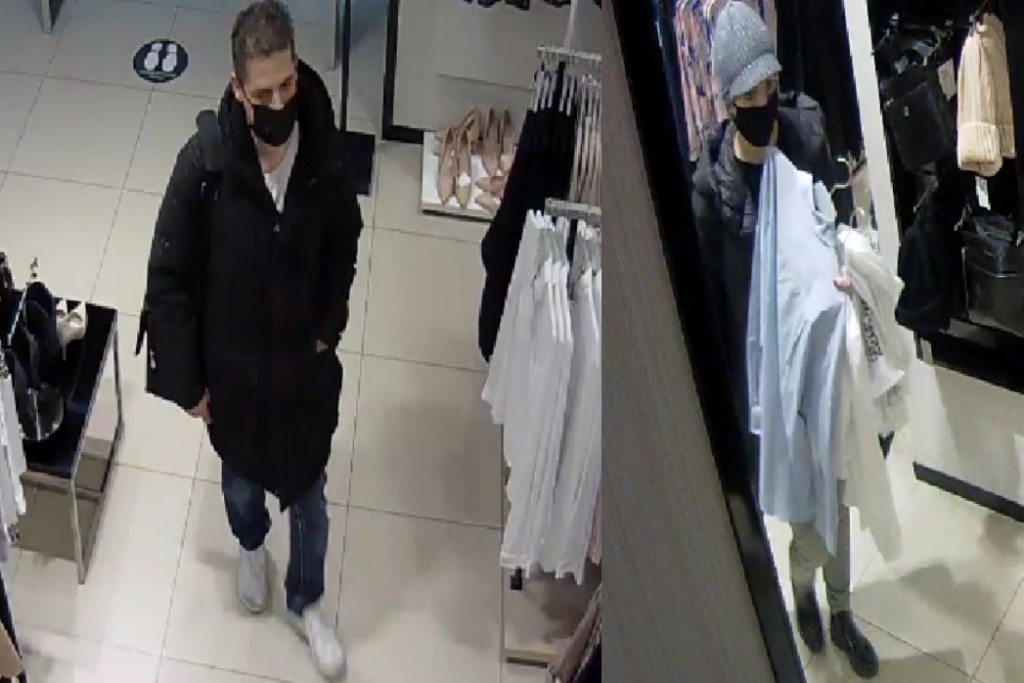 Kradli ubrania w Supersamie. Policja szuka tej pary