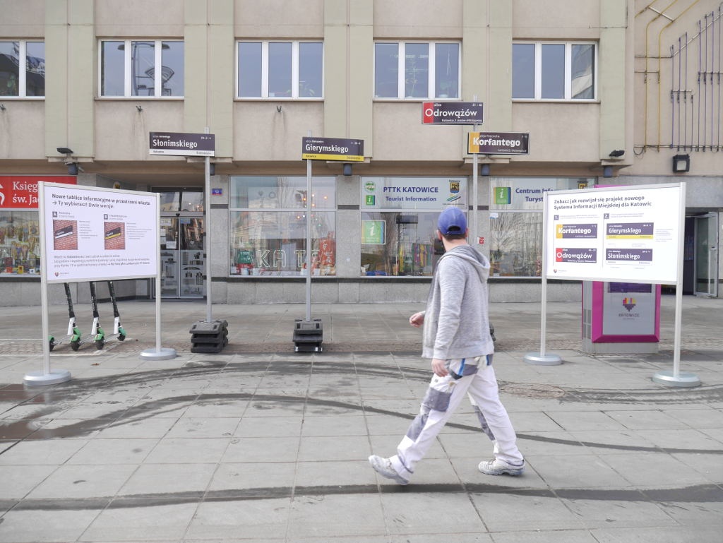 Jest nowa propozycja Systemu Informacji Miejskiej w Katowicach. Mieszkańcy zdecydują jakie tabliczki zostaną zamontowane na ulicach