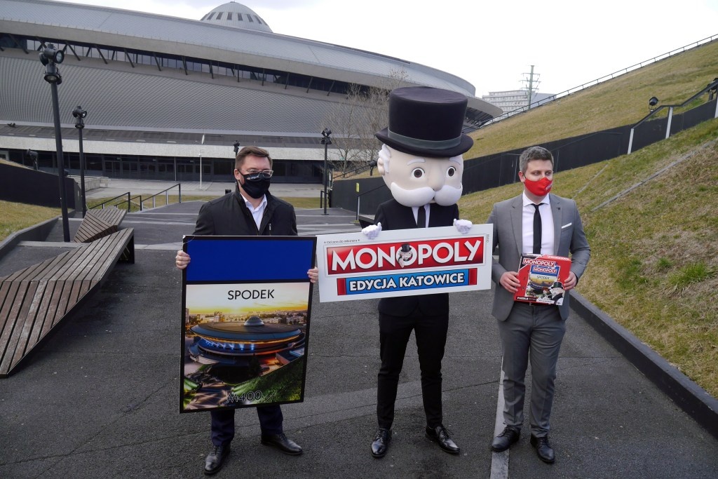 Katowice będą miały swoje Monopoly. Spodek najdroższy na planszy