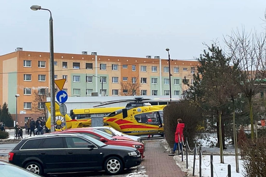 Poparzone dziecko w Giszowcu. Lądował śmigłowiec LPR
