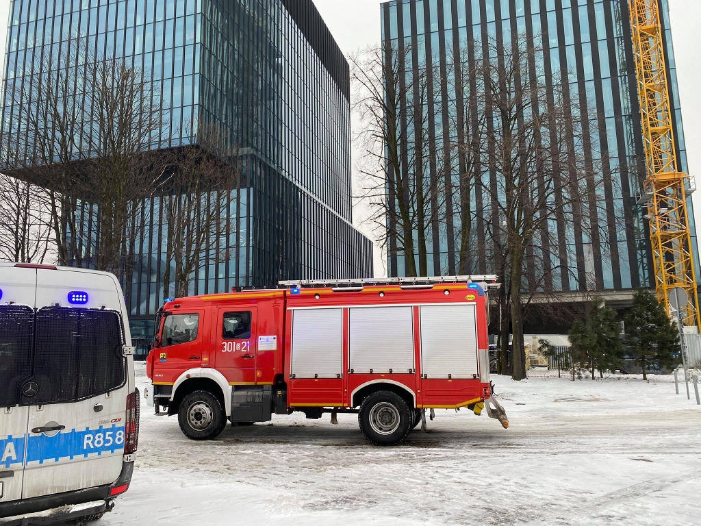 Wypadek na budowie biurowca KTW II to była próba samobójcza