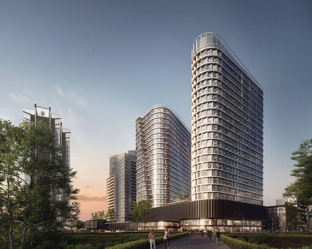 W budowanym w centrum Katowic kompleksie biurowców znajdzie się centrala ING Tech Poland