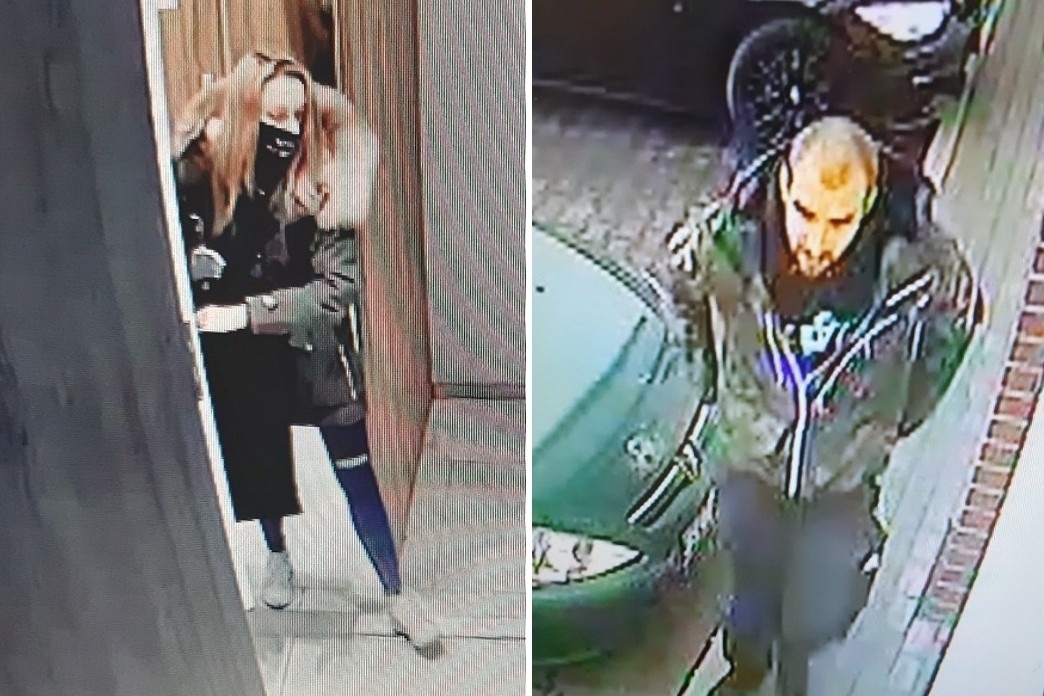 Agresywni złodzieje. Policja szuka mężczyzny i kobiety ze zdjęć