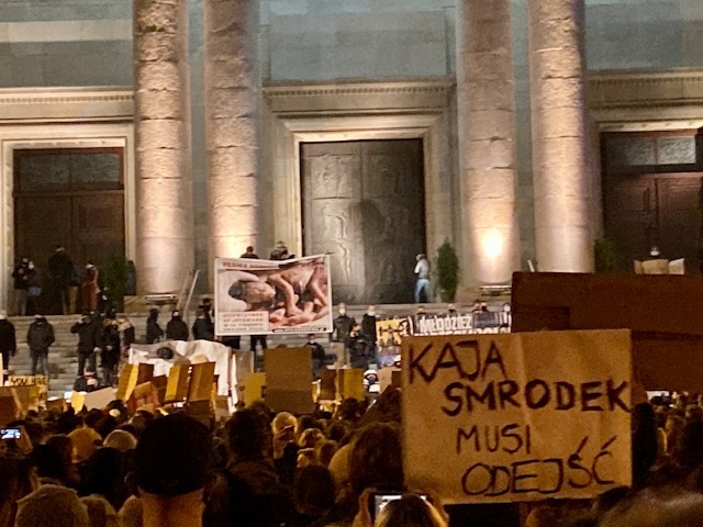 Dzień dobry Katowice. Kolejny dzień protestów na ulicach miasta