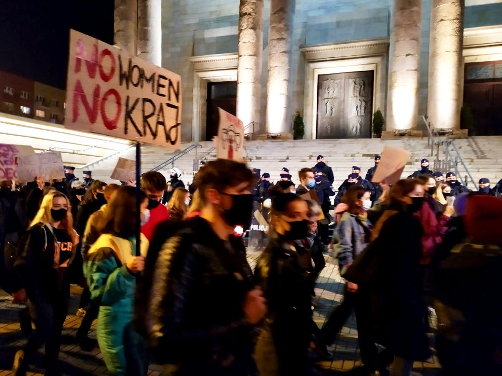 Policja o wczorajszej manifestacji: Poseł szarpał mundur i tarczę