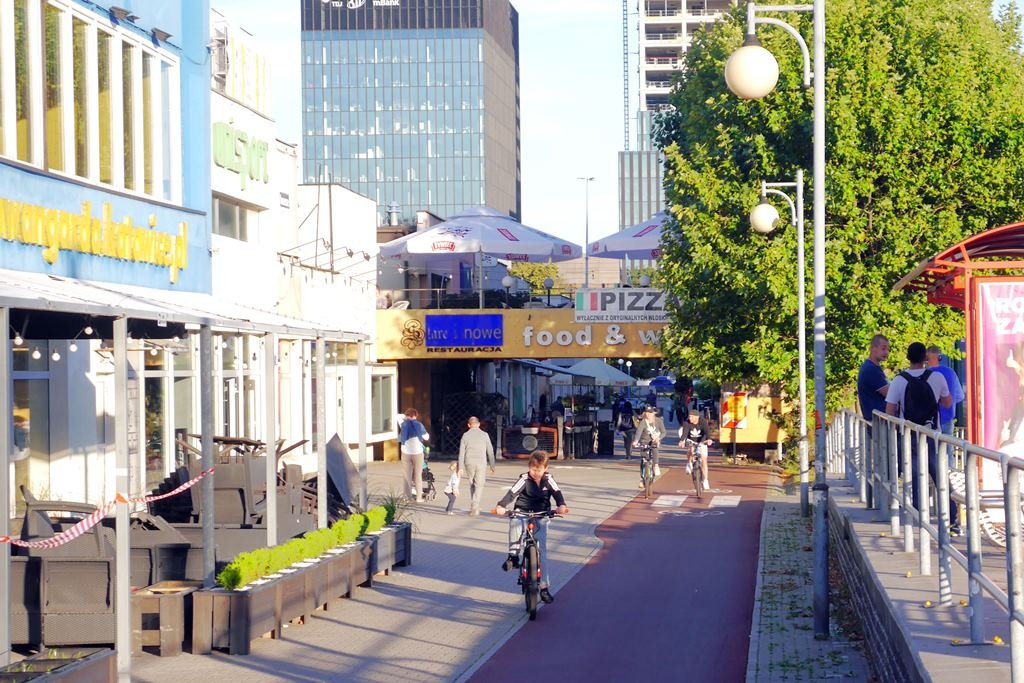 Dzień dobry Katowice. Droga rowerowa dotrze pod rondo