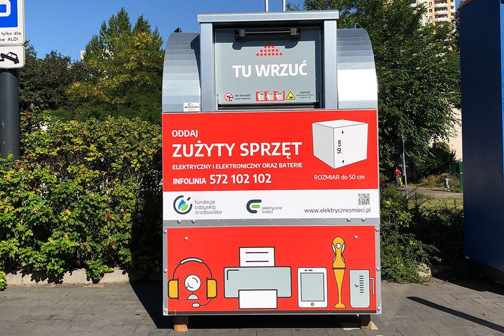 W Katowicach można wyrzucić elektrośmieci na zakupach