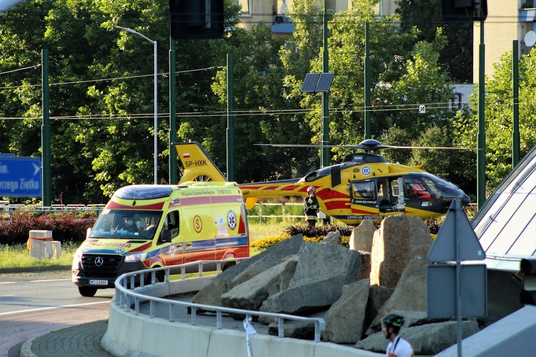 Jest śledztwo w sprawie wypadku podczas Tour de Pologne w Katowicach