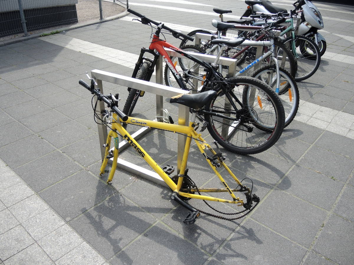 Dzień dobry Katowice. Plaga kradzieży części rowerowych w centrum miasta