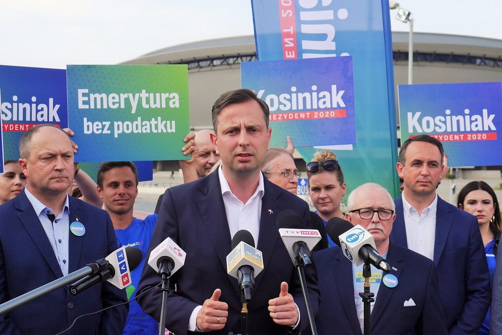 Kosiniak-Kamysz w Katowicach przekonuje do obniżki VAT-u