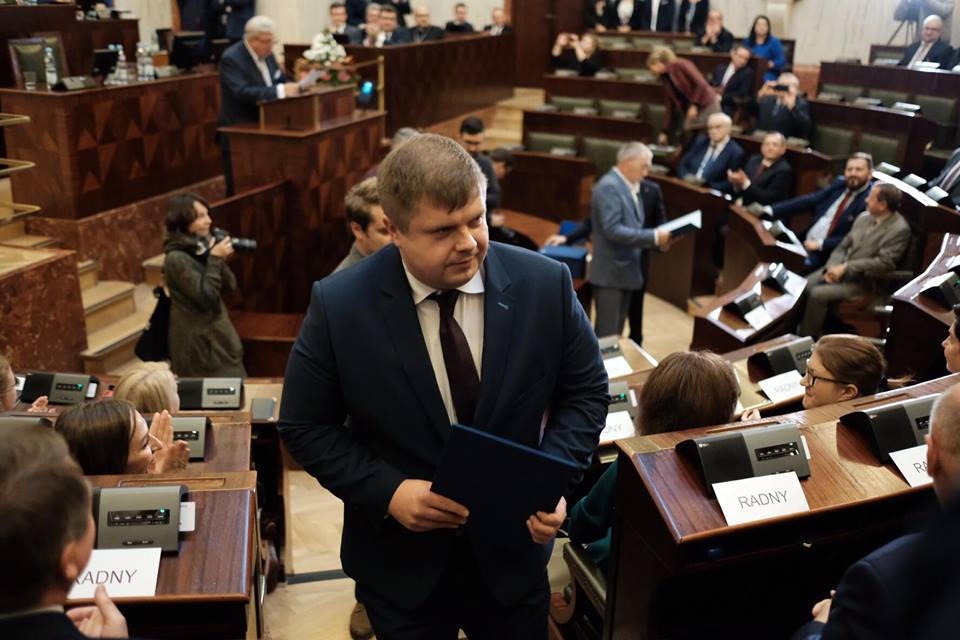 Wicemarszałek Wojciech Kałuża zakażony koronawirusem