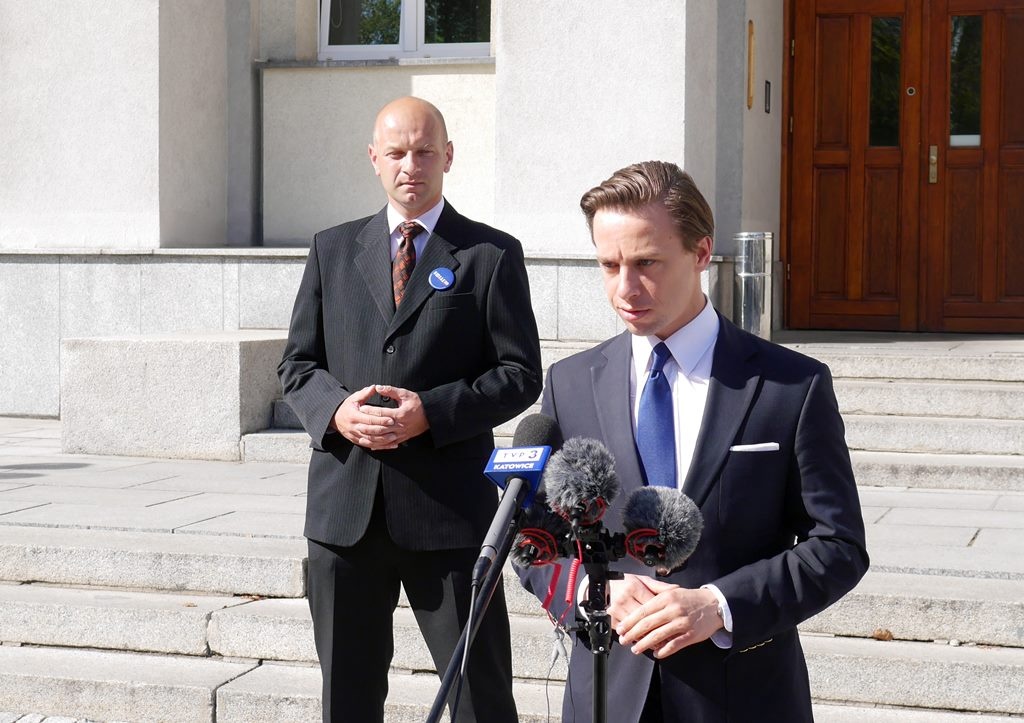 Krzysztof Bosak w Katowicach będzie bronił górników, kopalń i Śląska