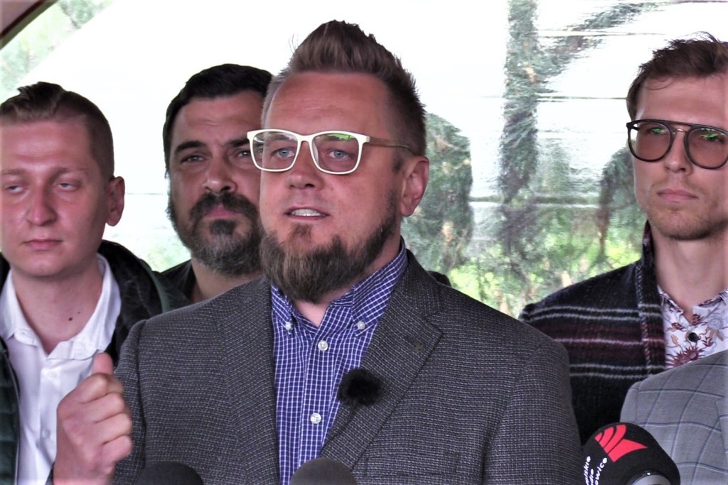Paweł Tanajno w Zabrzu ogłosił, że powstanie partia przedsiębiorców