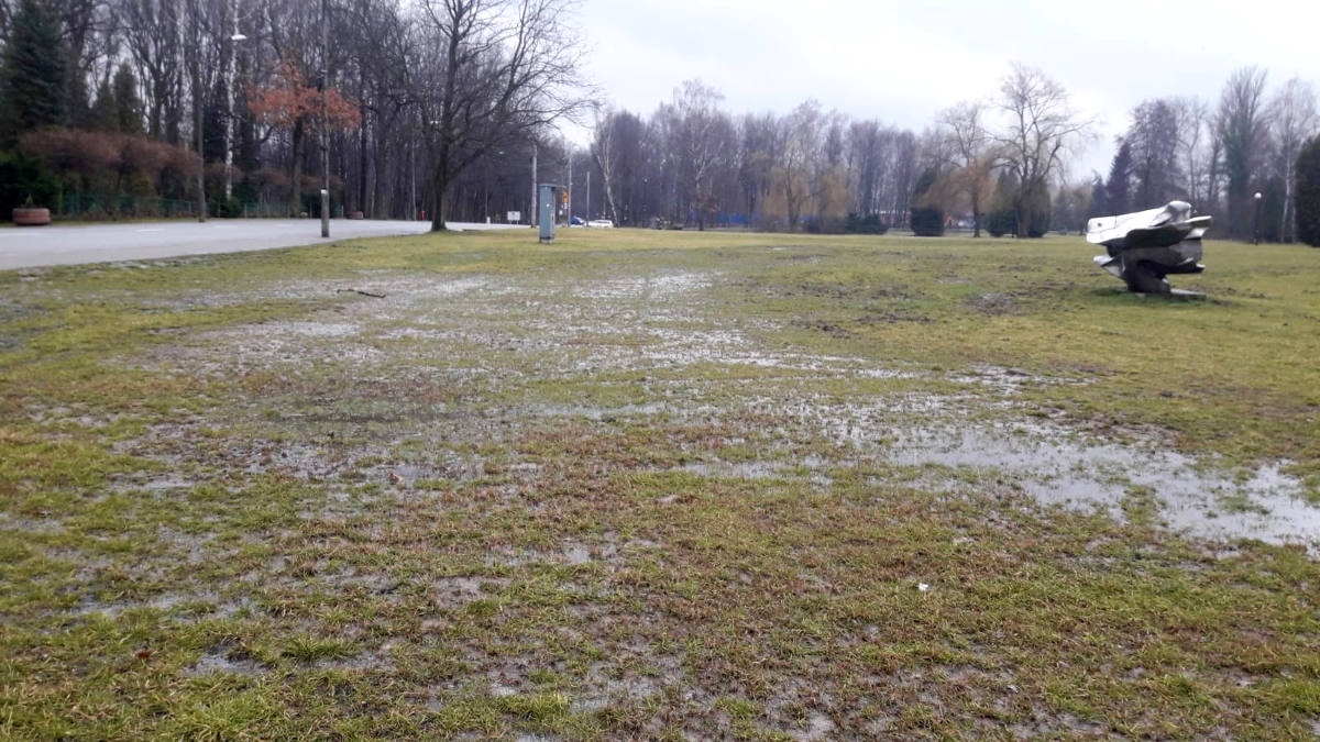 Odwodnienie łąki na Muchowcu ma zapobiec zniszczeniom po festiwalach i koncertach