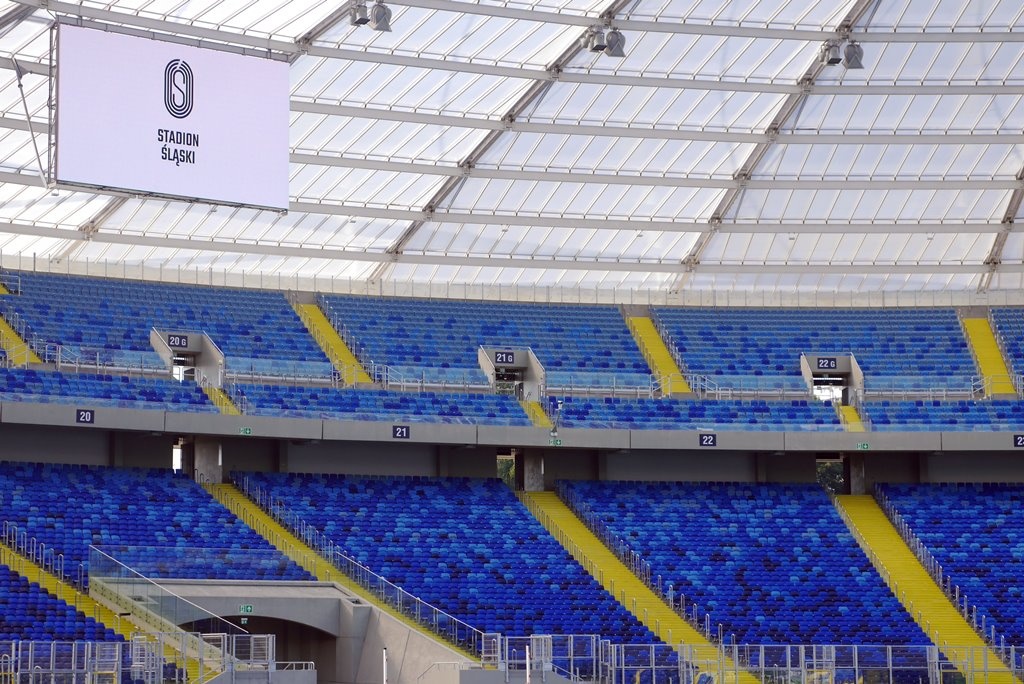Mecz Polska-Ukraina na Stadionie Śląskim bez kibiców. Tak samo mecze Ekstraklasy