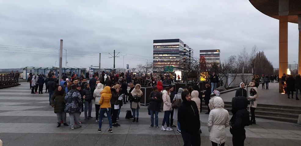 Ewakuacja Silesia City Center