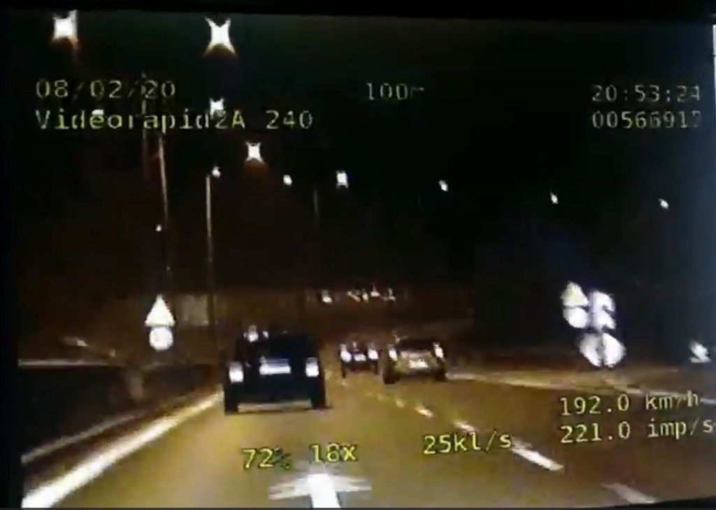 Katowiczanin pędził DTŚ-ką 200 km/h. Uciekał przed policją [WIDEO]