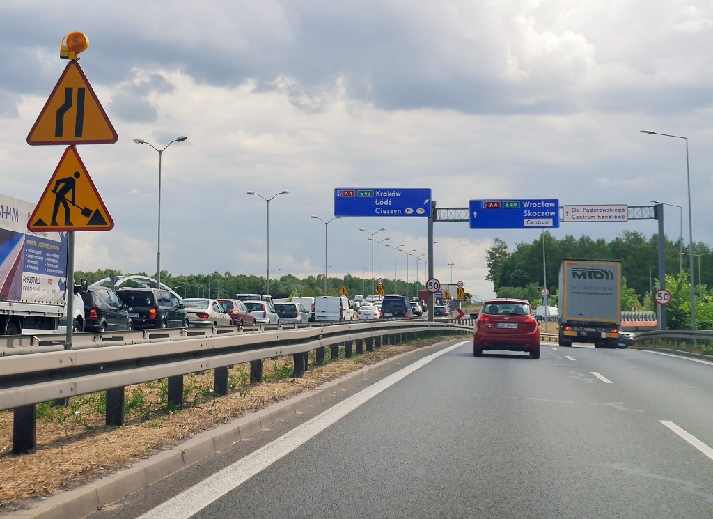 Dzień dobry Katowice. Od dzisiaj zmiany na węźle w Giszowcu