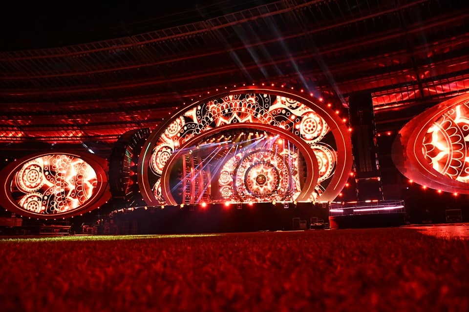 Sylwestrowa scena stanęła na Stadionie Śląskim