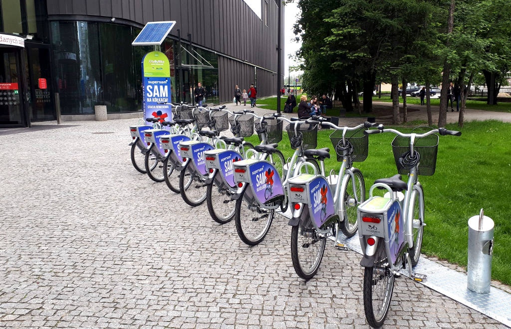 Dzień dobry Katowice. Kończy się sezon rowerów miejskich