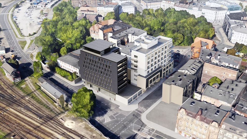 W Domu Powstańca Śląskiego powstanie biurowiec, a obok stanie hotel