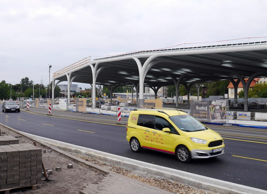 Dzień dobry Katowice. Przy centrum przesiadkowym 