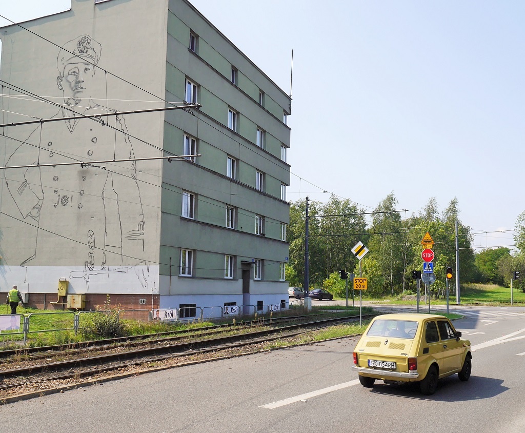 Dzień dobry Katowice. Powstaje mural z powstańcem