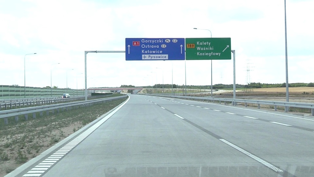Nowy odcinek autostrady w woj. śląskim został otwarty. Obwodnica Częstochowy coraz bliżej