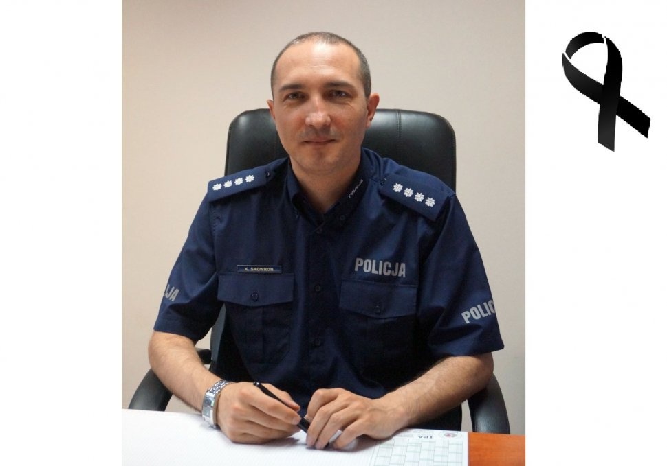 Zginął komendant policji w Mikołowie