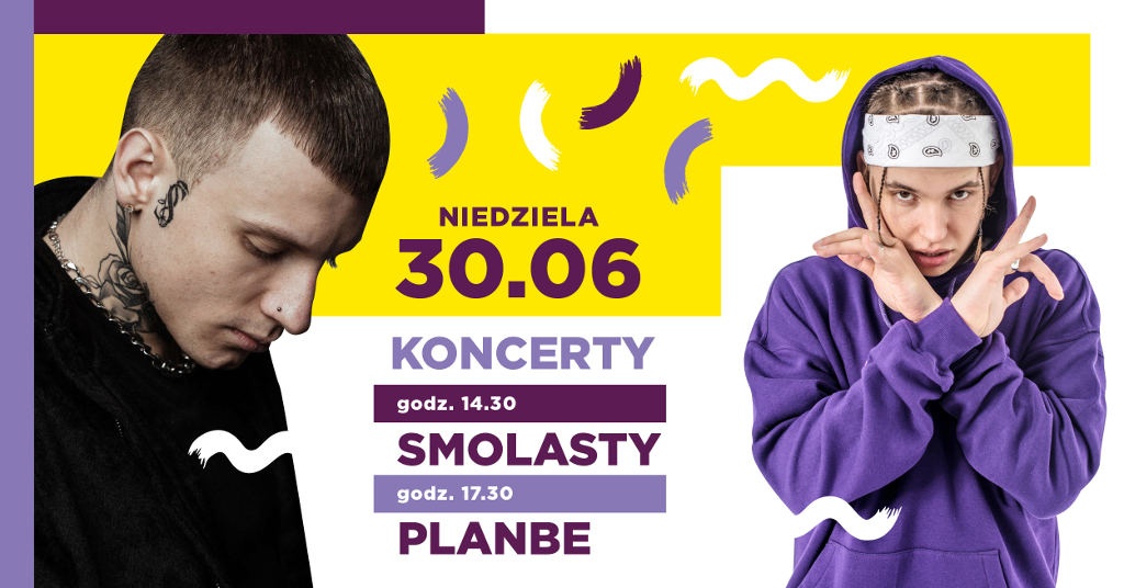 W niedzielę na scenie przy Libero wystąpią Smolasty i PlanBe