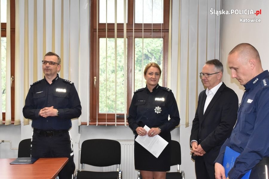 Kolejna kobieta została komendantem komisariatu w Katowicach
