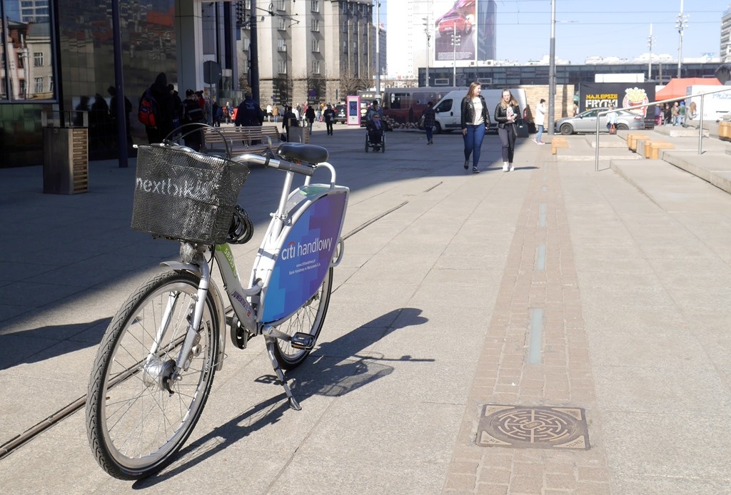 Ruszyły wypożyczalnie rowerów miejskich w Katowicach